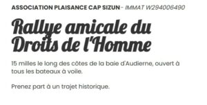 Lire la suite à propos de l’article Rallye des droits de l’homme